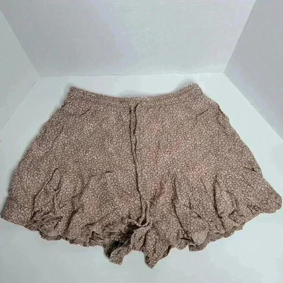 Urban Romantics Size Small Women's Floral Drawstring Loose Shorts - Picture 4 of 8